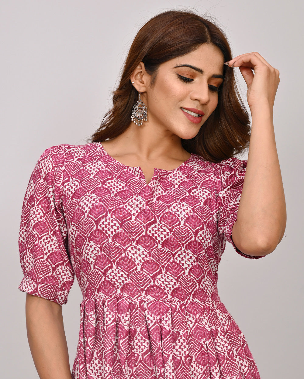 Buy Casual Wear Cotton Short Sleeve Indian Kurti Tunic Online for Women in  USA