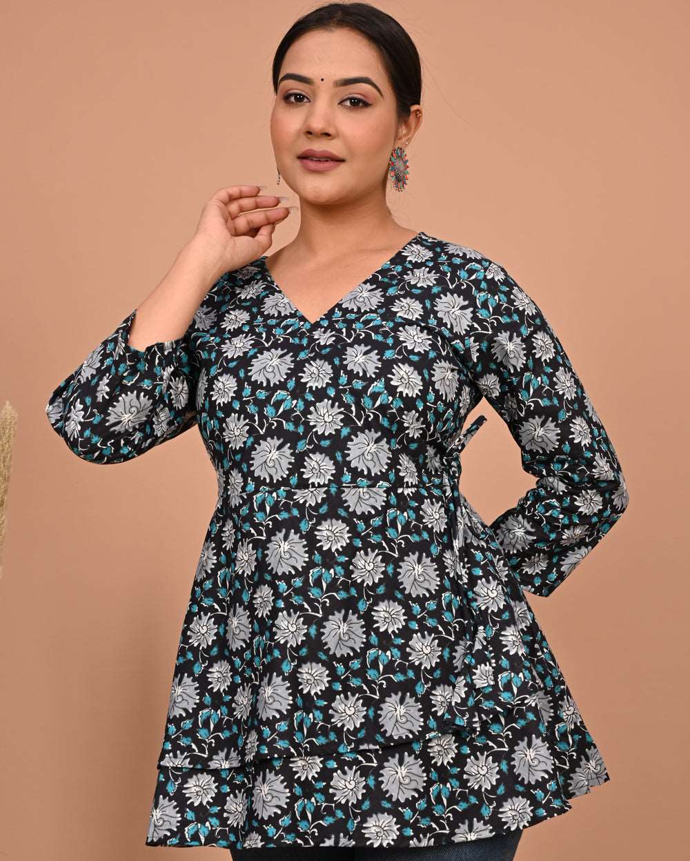 Buy Miravan Women Printed Short Kurti online