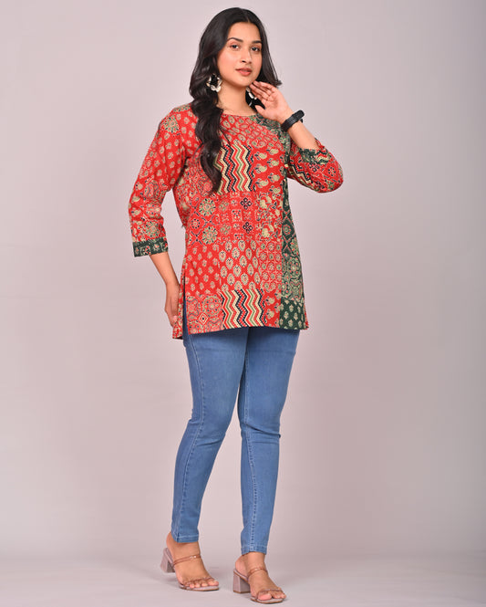 An Exclusive Combination Cotton Top