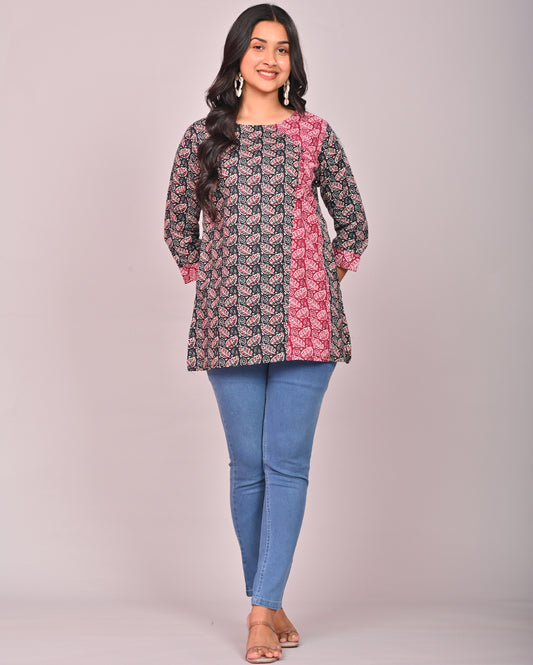 An Exclusive Combination Cotton Top